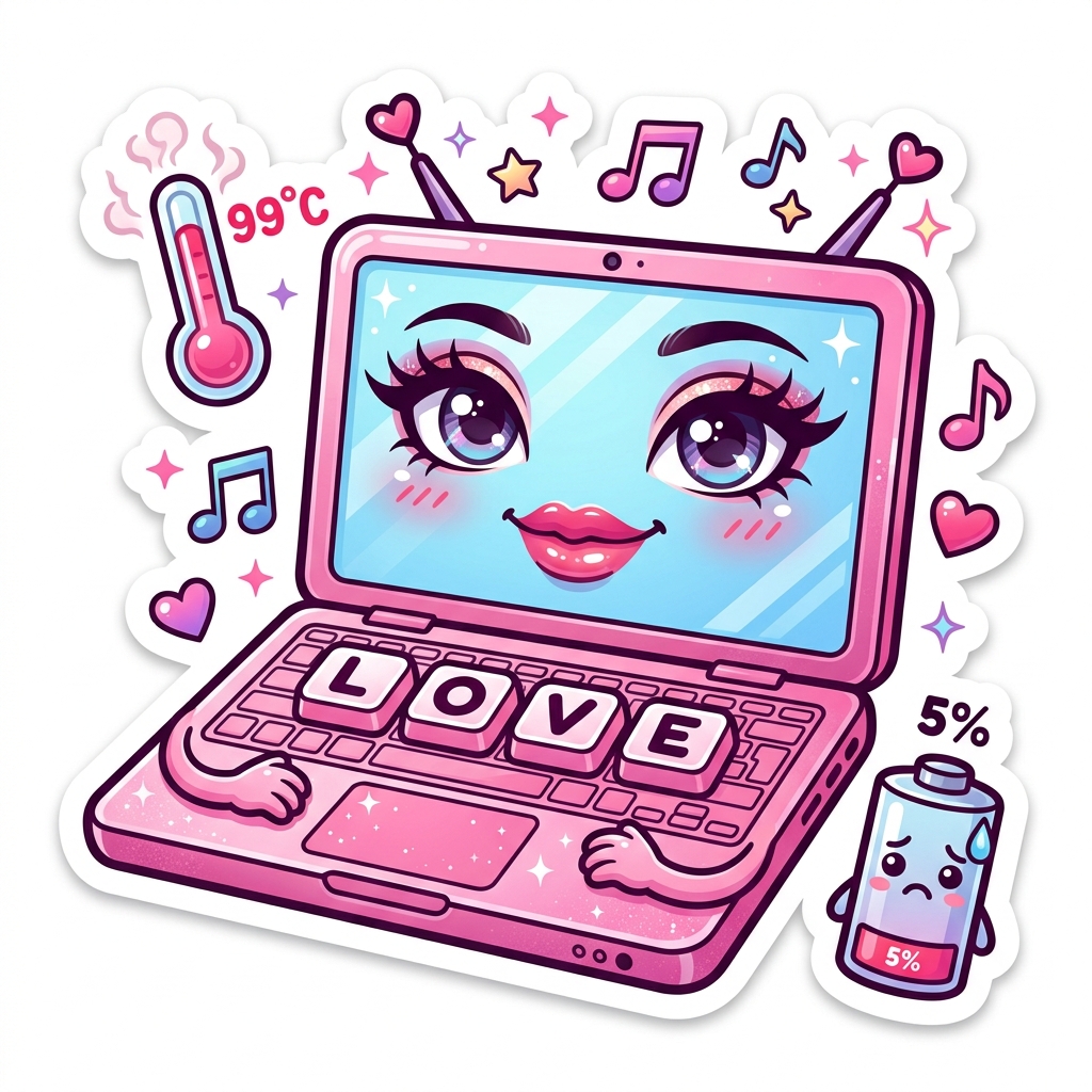 Moanica Sticker Mascot